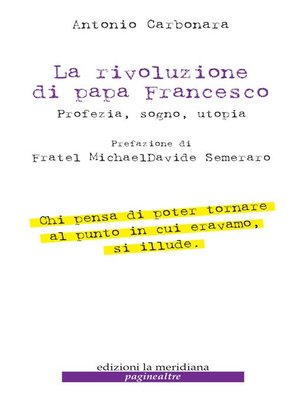 cover image of La rivoluzione di Papa Francesco